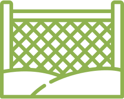 fence icon coloured
